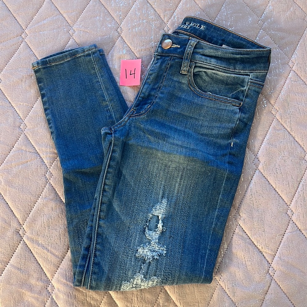 AEO super stretch jeggings